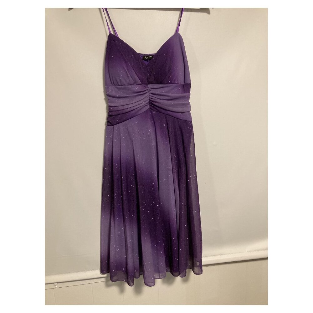 Ruby Rox Purple Glitter Dress – A Dreamy & Elegant Look